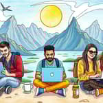 Nómadas digitales: El fenómeno que reconfigura el trabajo