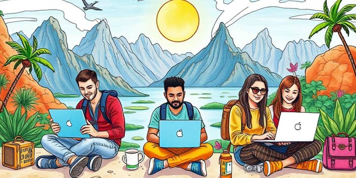 Nómadas digitales: El fenómeno que reconfigura el trabajo